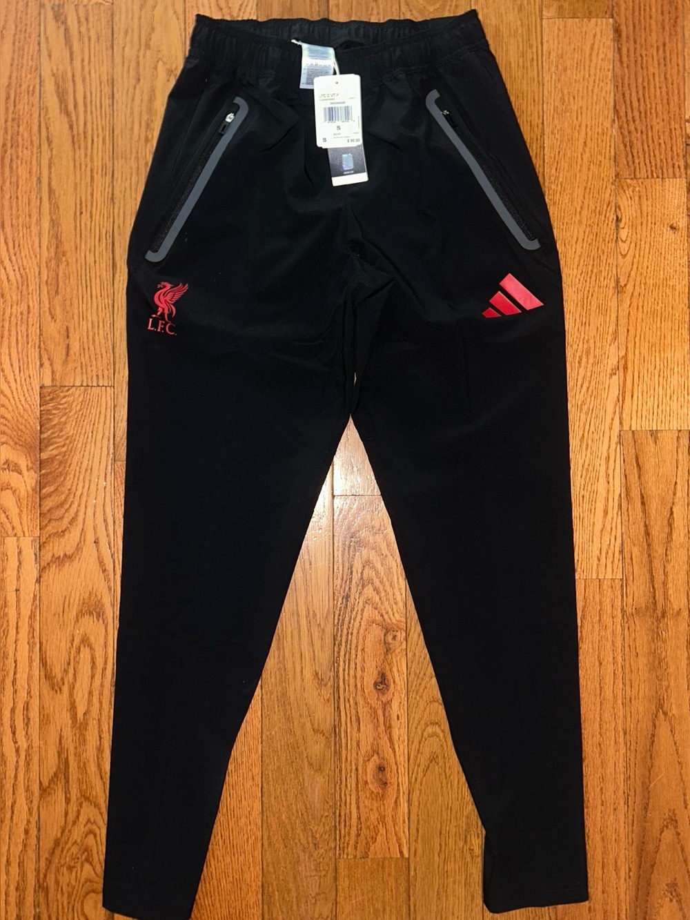 Liverpool FC Adidas AeroReady Training Pants Size Small NEW